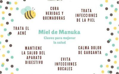 8 Claves para mejorar la salud con miel de Manuka